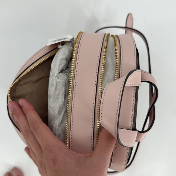 Michael Kors Jaycee Medium Logo Backpack in Powder Blush NWT - Picture 12 of 12